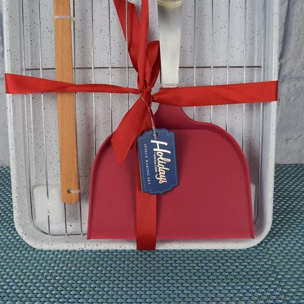New Social Chef 4-PC Baking Set Chistmas Gift